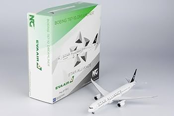 エバー航空 787-10 B-17812 スターアライアンス塗装 1/200 エバー航空 ボーイング787-10初のスターアライアンス塗装機を受領