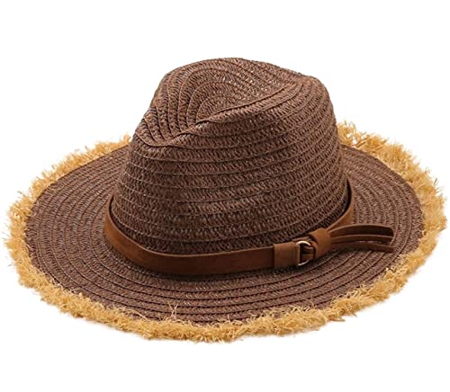 Chapeau de plage femme fedora pour vos vacances au bord de l'eau