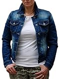 Blue Monkey, Damen, Jeansjacke,Classy (S)