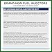 Motoforti 6pcs 25323971 Car Fuel Injector for Chevrolet Impala Venture for Buick Rendezvous 2002-2005 for Oldsmobile Alero Silhouette 2000-2004 3.4L Long-lasting