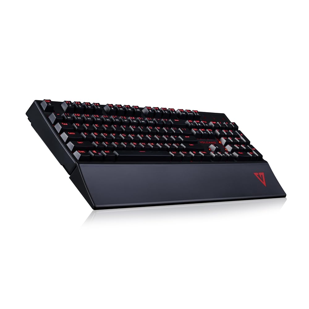 Modecom 00085 gioco meccanico della tastiera Volcano Gamer (Blue Switch) US Layout