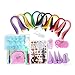 YURROAD Set di Attrezzi per Quilling di Carta con 900 Strisce da 5 mm, per Quilling, con Penna a Taglio per Quilling, per Stencil, planke