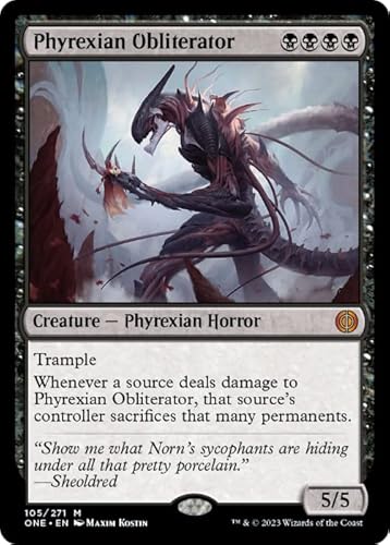 Magic The Gathering - Phyrexian Obliterator (105) - Phyrexia: All Will Be One