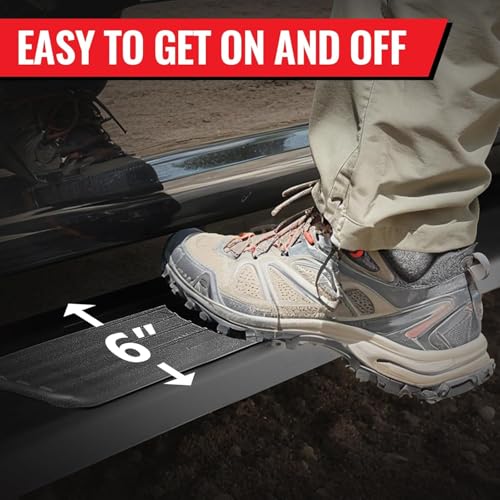 Estribos Running Boards 6 Inch para Nissan Titan Crew Cab miniatura 6