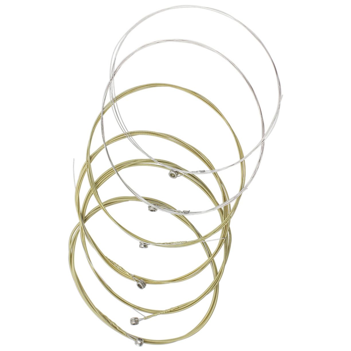 OFFSCH Guitar Strings Phosphor Bronze 6 Pack Folk Guitar Accessory Rich Resonance