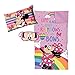 Jay Franco Disney Minnie Mouse Rainbows 3 Piece Slumber Set