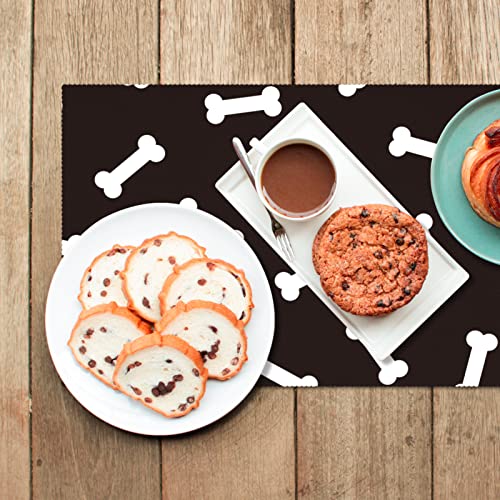 Sets de table anti-taches lavables pour protéger le sol des gamelles - 7