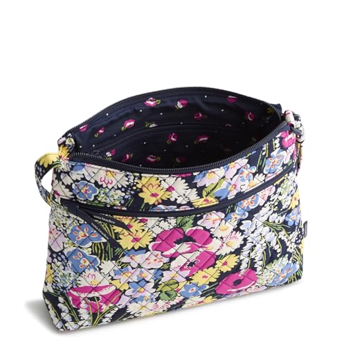 Image of Vera Bradley Women's Premium Cotton Original Zip Hipster Crossbody Bag