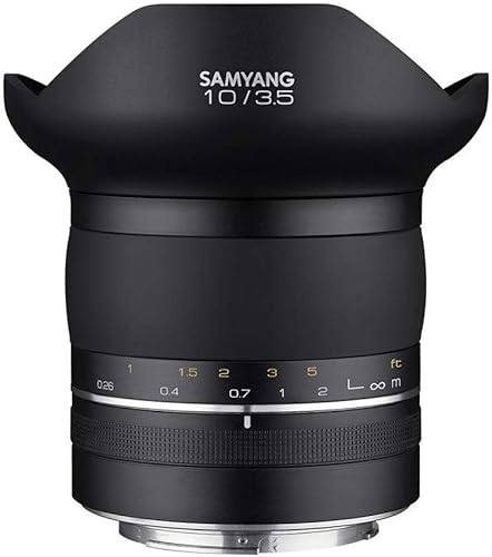 Samyang SP Especial Performance 0.394 in f/3.5 Lente ultra gran angular para Canon EF Mount