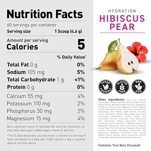 Image of Kaged Hydration Drink Mix | Sugar Free | Tastes Amazing | 5 Key Electrolytes, 60 Servings