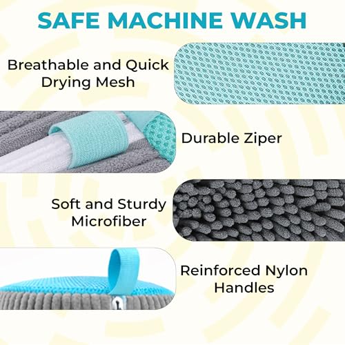 ESSENTIX Shoe Washing Machine Bag – Sneaker Washing Machine Bag, Mesh Laundry Bags for Delicates, Shoe Bag for Washing Machine, Shoe Laundry Bag for Cleaning, Storage and Travel This title is perfect by ESSENTIX - Image 2