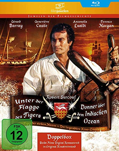 Unter der Flagge des Tigers / Donner über dem Indischen Ozean (Filmjuwelen) [Blu-ray]