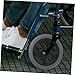 NOLITOY 4pcs Wheelchair Caster Wheel Replacement Skid Tires for Front Wheelchairs Wear-Resistant Accessories Stable Design for Improved Safety and Performance