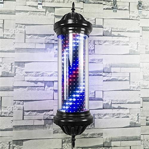 Amazon.co.jp: バーバーポールライト サインポール 理容 理髪店 33