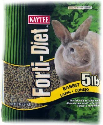 Kaytee® 100032202 Forti-Diet Rabbit Food, 5 Lb