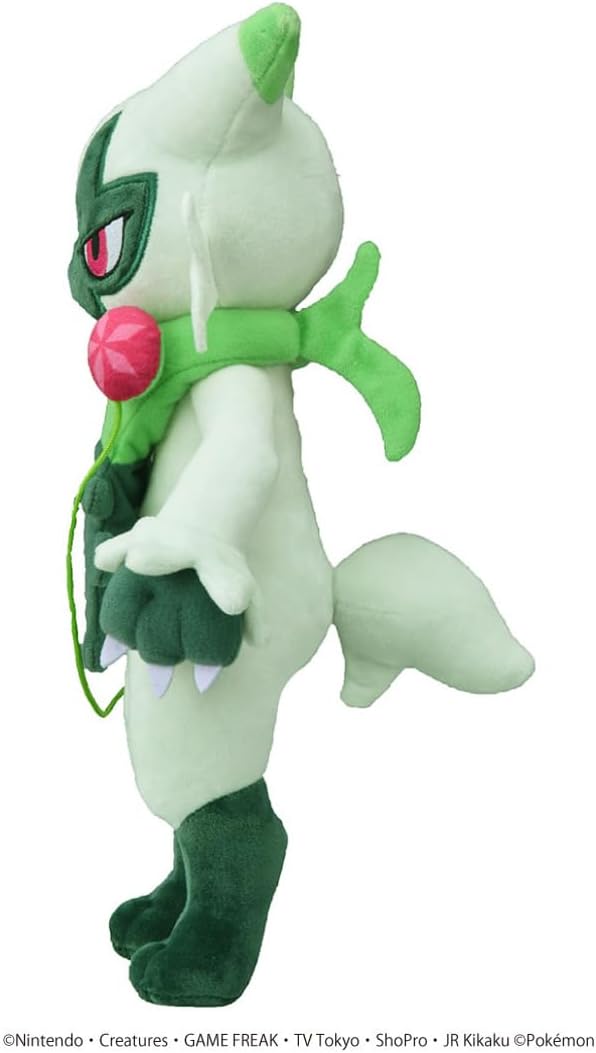 Takara Tomy Pokemon Scarlet & Violet Floragato 12-inch Stuffed Plush