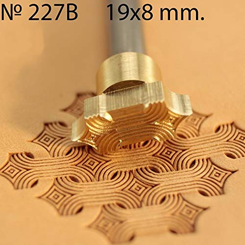 DandS ltd Leather Stamp Tool Stamping Working Carving Punches Tools Craft Saddle Brass #227B