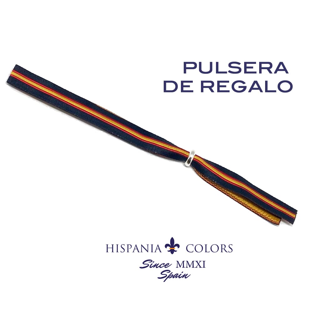PULSERA WAKE AZUL MARINO - REGALO DE PULSERA DE LA BANDERA DE ESPAÑA
