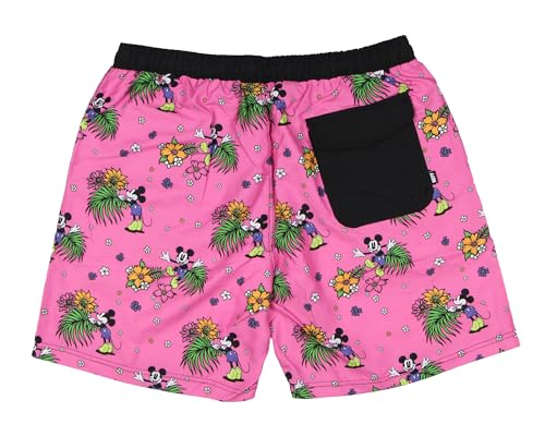Neff Disney Men's Mickey Mouse Hot Tub Board Shorts for Swimming3