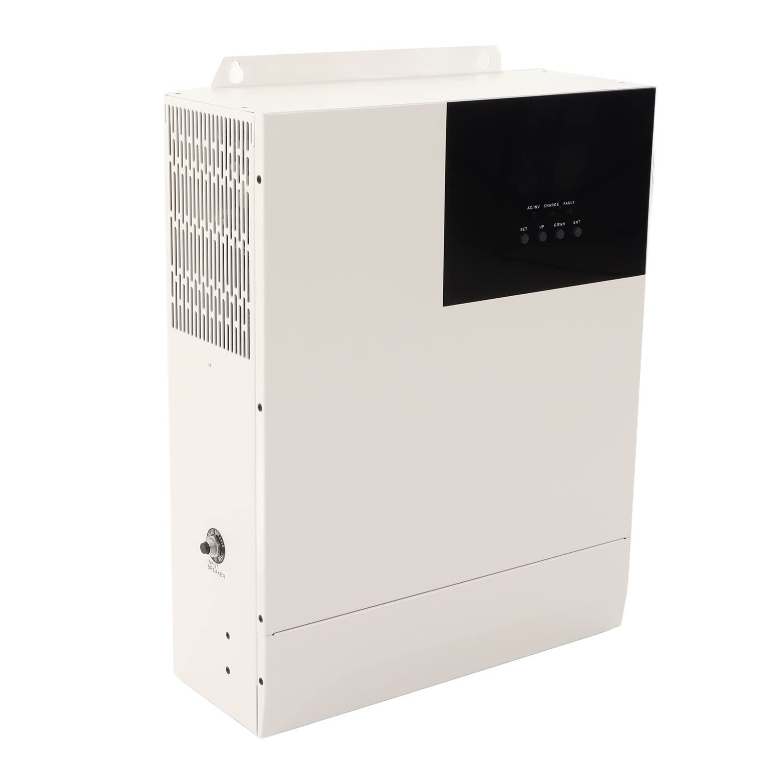 Fafeicy Inverter Solare Ibrido Caricatore 5000W 48V MPPT Alluminio, Pure