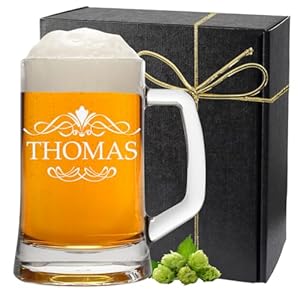 Polar-Effekt Bierkrug 0,3L Gravur Thomas