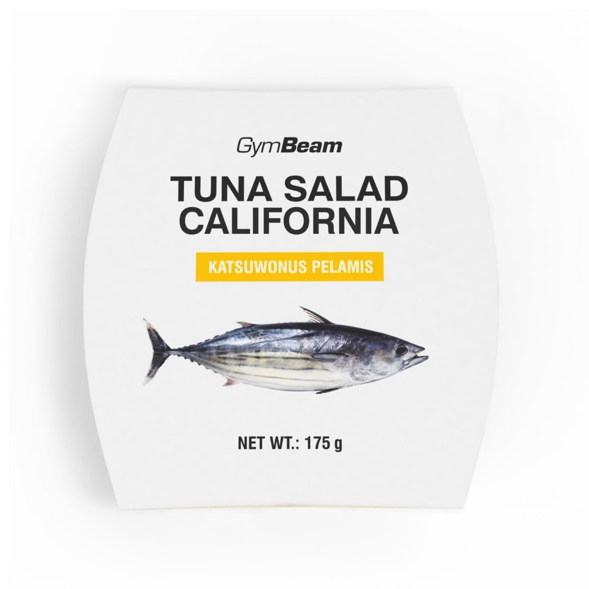 GymBeam Insalata di Tonno California 12x175g, Ricca di Proteine, Acidi Grassi Insaturi Salutari, Senza Additivi Aggiunti, Non contiene OGM, Glutine e Lattosio, Contribuisce alla Crescita Muscolare