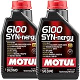 BandelOne enthält 2L 6100 Syn-Nergy 5W-40 passend für LL-01 229.5 50200 50500