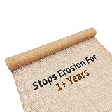 Sandbaggy Jute Netting Roll, 8 ft x 112ft - Biodegradable Erosion Control Blanket for Slopes, Hills & Drainage, Eco-Friendly, Durable Soil Stabilizer, Contractor-Approved for Landscaping (10 Rolls)