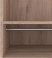 Vista 7 de Atlin Designs Moderno organizador de armario de 36" en marrón rústico