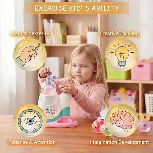DIY Sticky Craft Kit for Kids, Squishy Maker Toy with Pump - image 4
