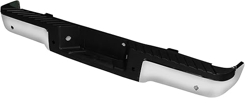 Miniatura 6 de Parachoques trasero F-150 2009-2014, montaje de parachoques trasero de acero cromado compatible con Ford F150 F-150 Styleside 2009 2010 2011 2012