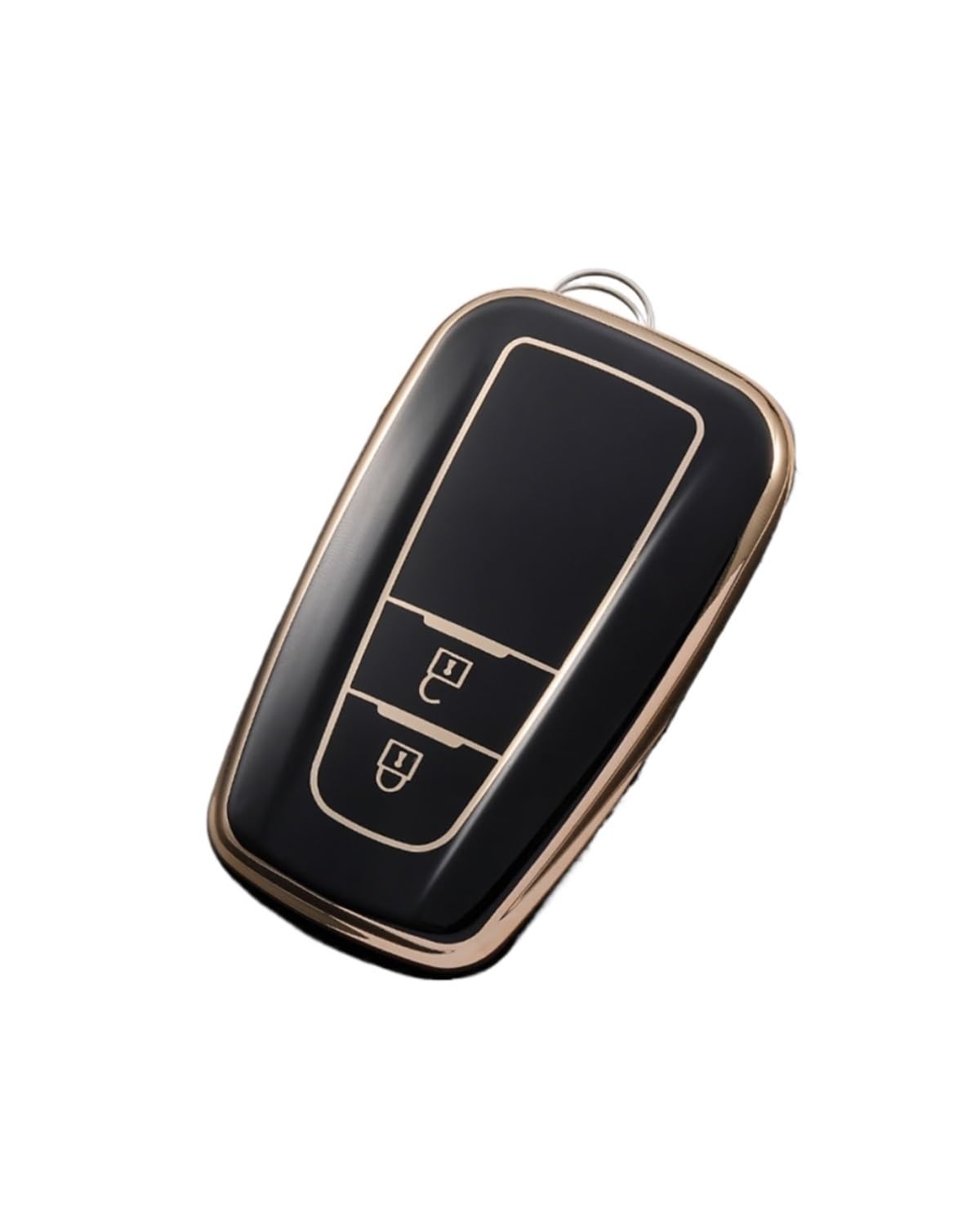 Carcasa para llave de coche Prado y Corolla estuche protector TPU rojo de 4 botones 3