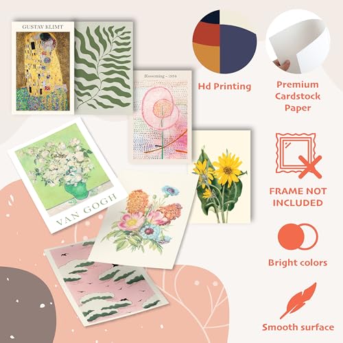 97 Decor Eclectic Wall Decor - 40Pcs Maximalist Decor, Colorful Wall Art Funky Decor Aesthetic Pictures thumb #4