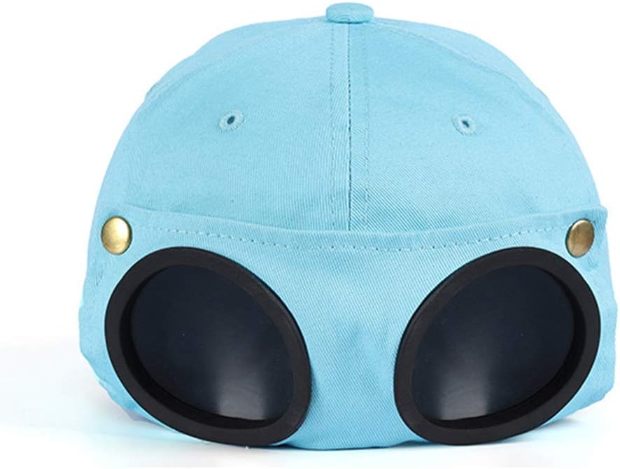Baseball Hat with Goggles Adjustable Soft Curved Baseball Hat Hip Hop Hats for Men Women Unisex - Image 9