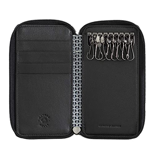 Nuvola Pelle - Cartera de Napa Carol unisex, color negro Cover