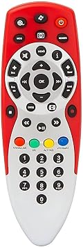 W9066 Digiturk HD Plus Uydu Kumandası Dijitürk HD Kırmızı Kumanda