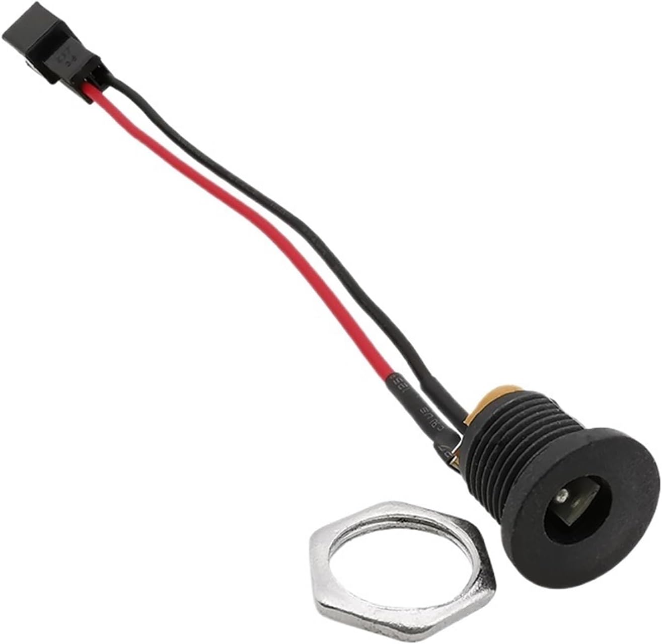 3Pcs DC022 5.5 x 2.1mm DC Female Jack Panel Mount to JST PH 2.0mm 2 Pin Male Wire Cable Connector Lennght 20CM 26AWG