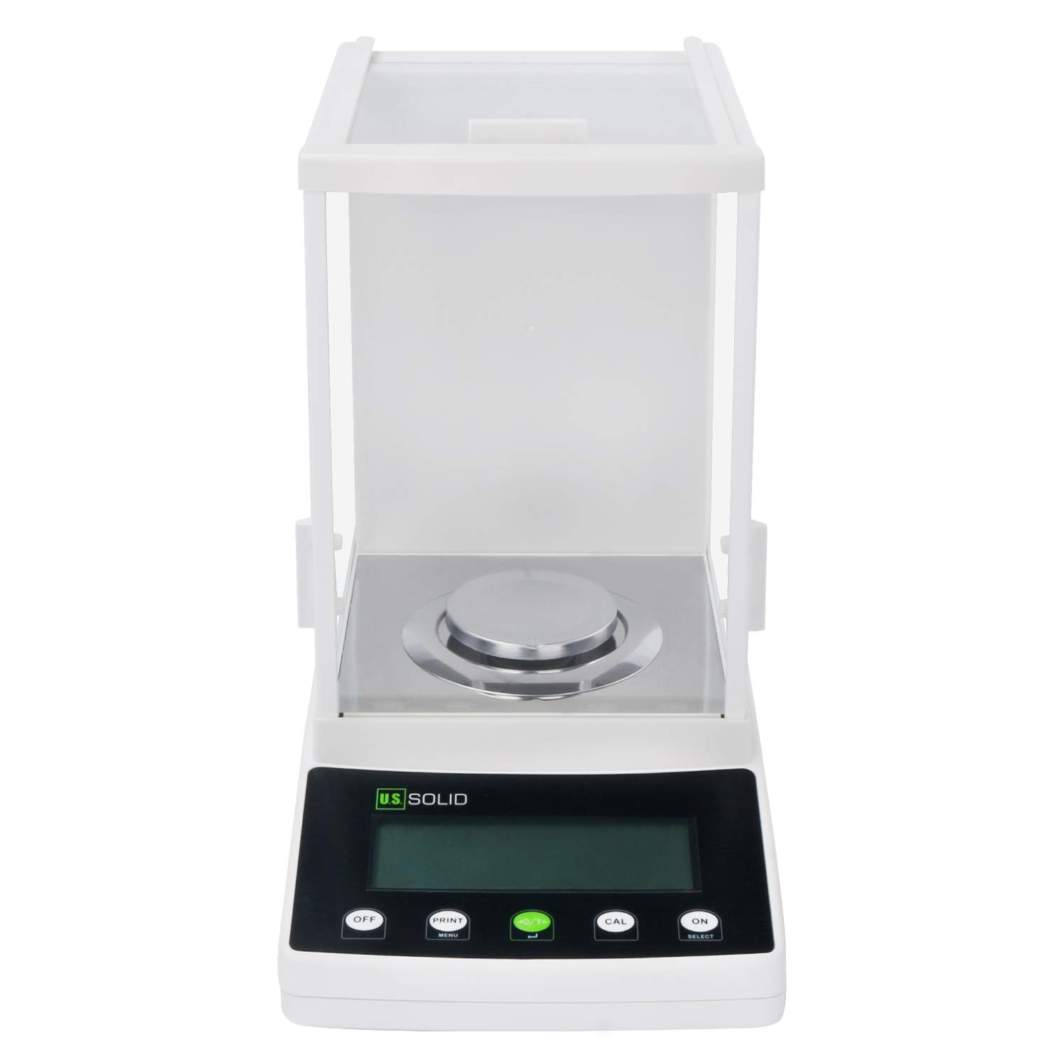 U.S. Solid Balanza de precisión de 1 mg - Báscula de precisión de laboratorio analítico de 1200 g con sensor electromagnético, 0,001 g x 1200 g
