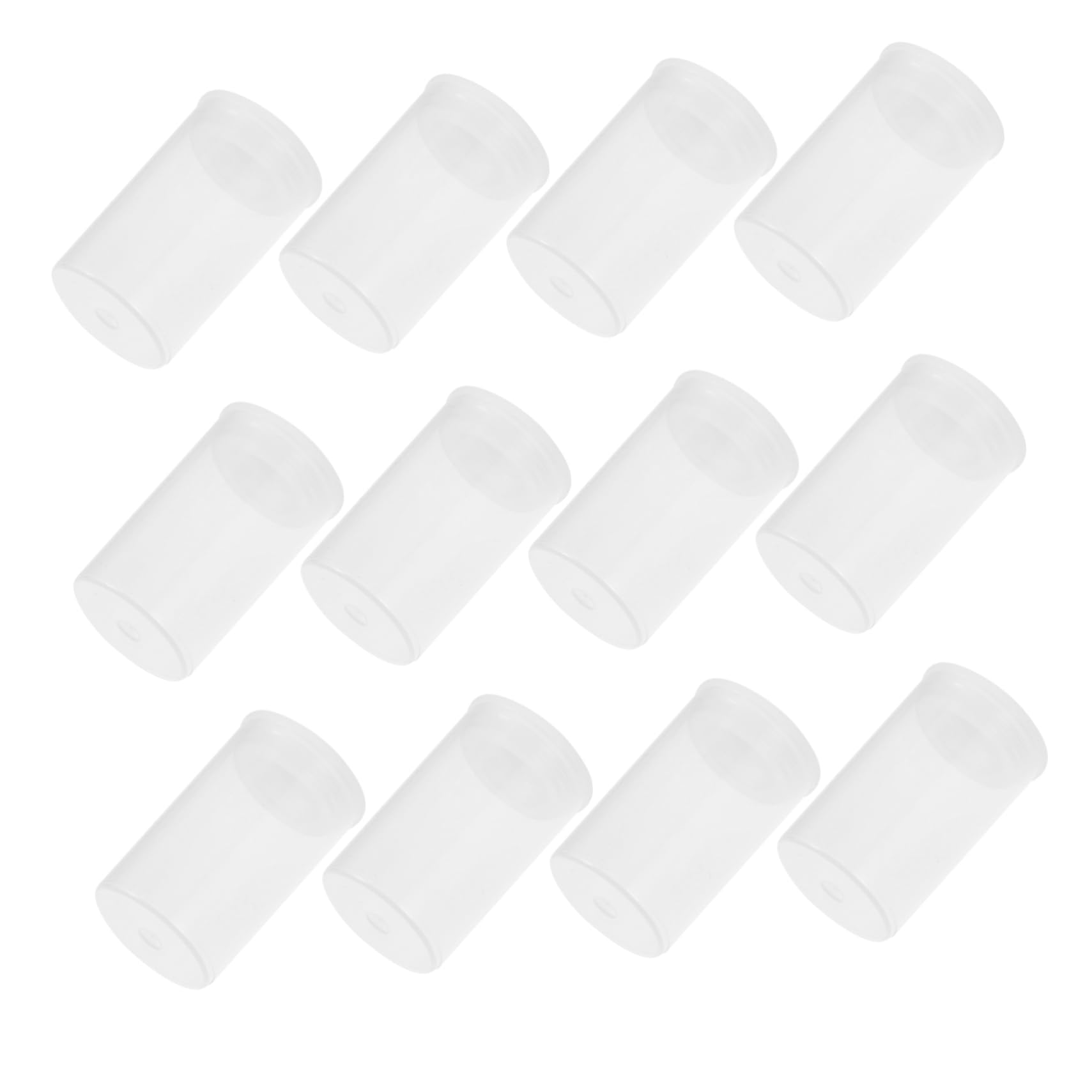 OSOLADY 2sets Film Storage Case Plastic Film Canister Lids for Travel Outdoor and Hiking 30pcs*2