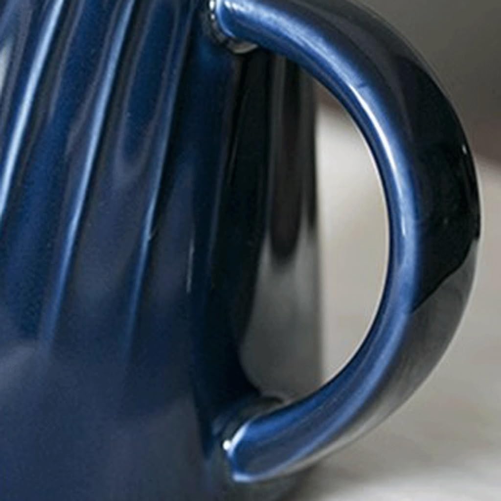 Tazas Cafe Taza De Café Cerámica Esmaltada Color Gran Capacidad Mug Cups(E)