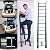 Ladder Extension - 16.4FT Aluminum Telescoping Extension Ladder Lightweight & Portable & Collapsible Telescopic Ladder with Roof Hooks for Home Loft Office RVs
