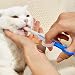 2 Stück Tablettengeber für Katzen,Katze Tabletten Pill Feeder,Cats Tablette Tabletteneingeber,Animal Medikamenten Shooter Dispenser Assist,Silikon Versteck Feeders Spritze Assistent für Pet Pille