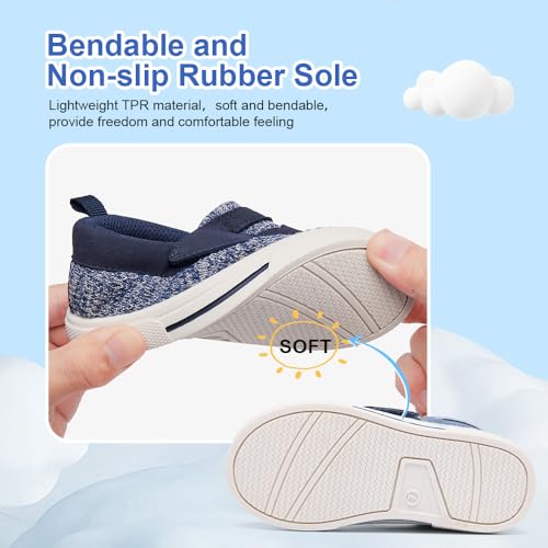 tombik Toddler Boys & Girls Boat Shoes Kids Canvas Sneakers (Toddler/Little Kid)3