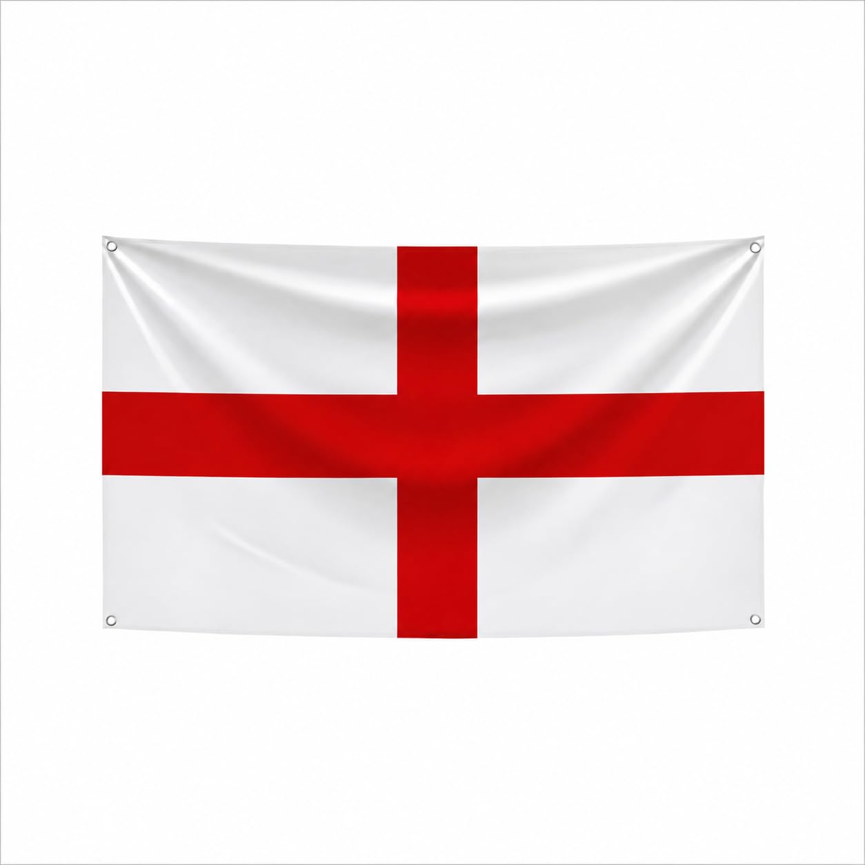 Noovaa National Flag, Weather Resistant, Reinforced Brass Eyelets, High Quality Polyester, Strong Double Stitching, Bright Colours (1, England, 60x90cm) — image 1