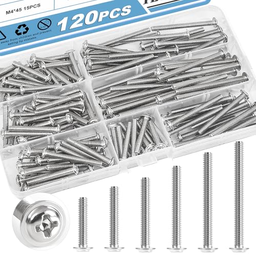 TEOYNGU 120PCS Cabinet Pulls Knobs Screws
