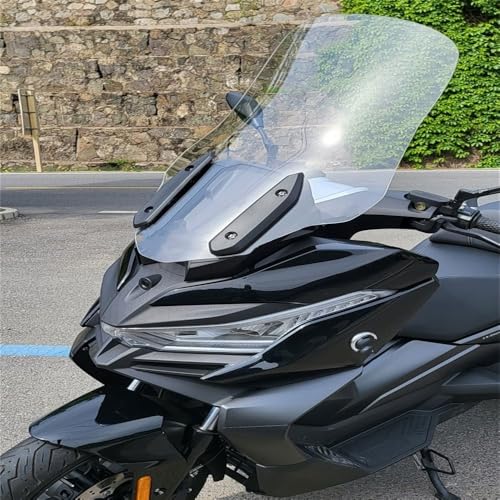Déflecteur pare-brise moto 350 SR4MAX contre le vent et la fatigue - 4