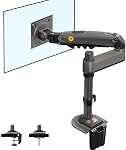 NB North Bayou Moniteur Monitor Mount Long Arm pour les moniteurs de 4.4 à 19.8lbs Ultra Support de moniteur réglable en hauteur pivotant à large mouvement H100…