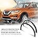 G-PLUS Left Right Front Fender Flares 2pcs Compatible with Nissan Rogue 2014-2020 Driver and Passenger Side Set Textured Fender Molding 638609TA1A NI1291101 638619TA1A NI1290101