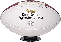 Vista 1 de Padrinos de boda personalizados, padrino, mejores mujeres, padre de la novia o novio, Usher, regalo oficial de propuesta de fútbol para fiesta