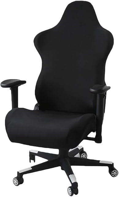 Woqook Ergonomic Chair Cover Ergonomic Office Computer Gaming Chair Covers Elastic Covers for Gaming Chair Racing(no chair )